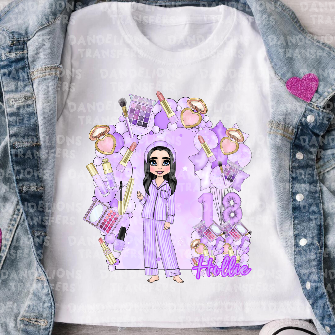 Lilac Make Up Birthday