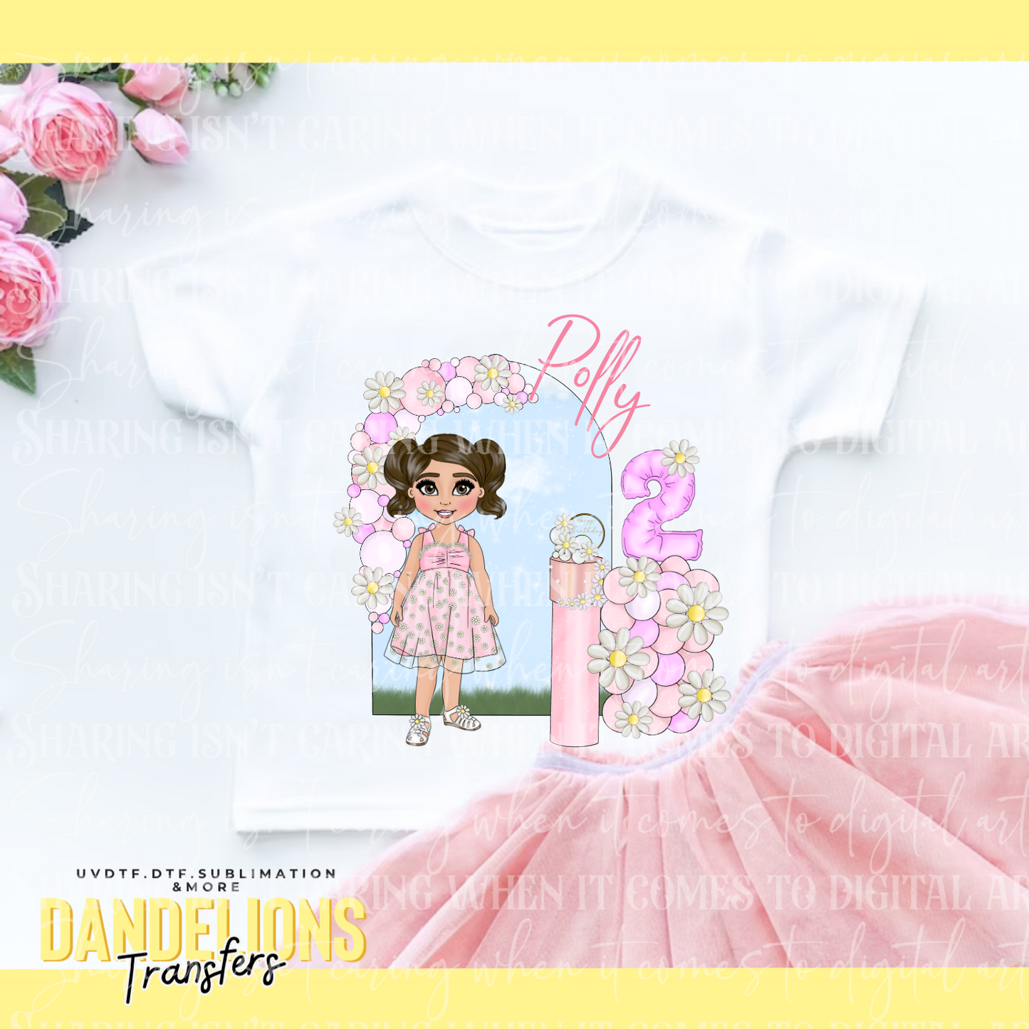 Pink Daisy Doll