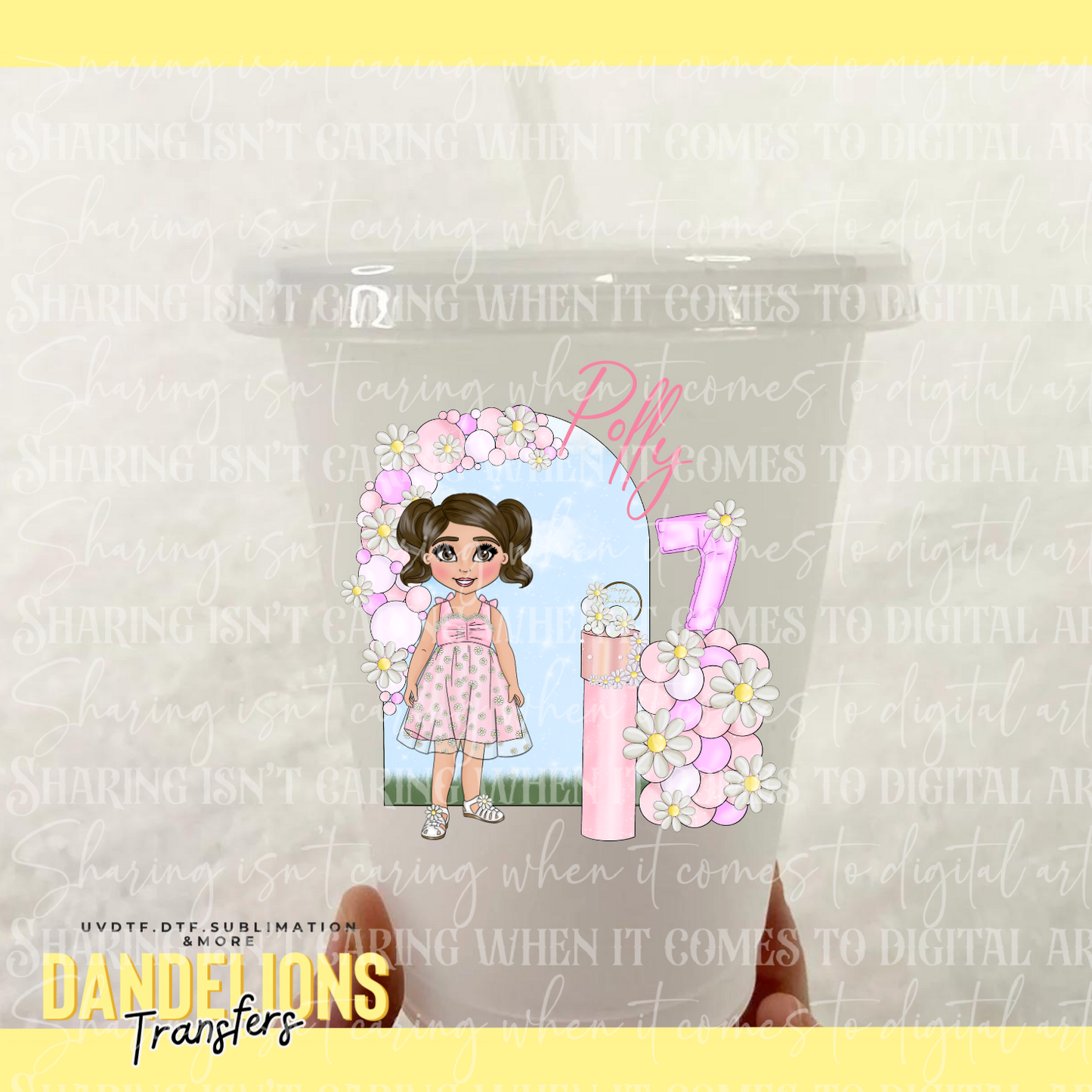 Pink Daisy Doll