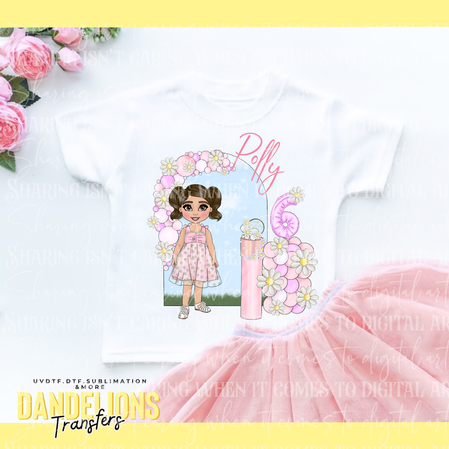 Pink Daisy Doll