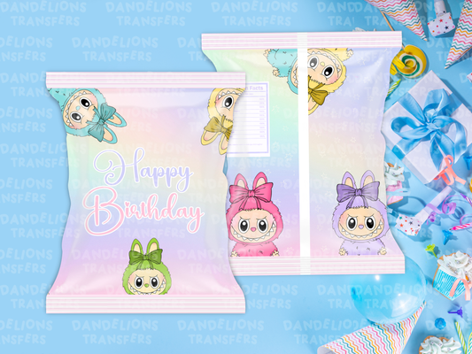 Plush 3 Treat Bag