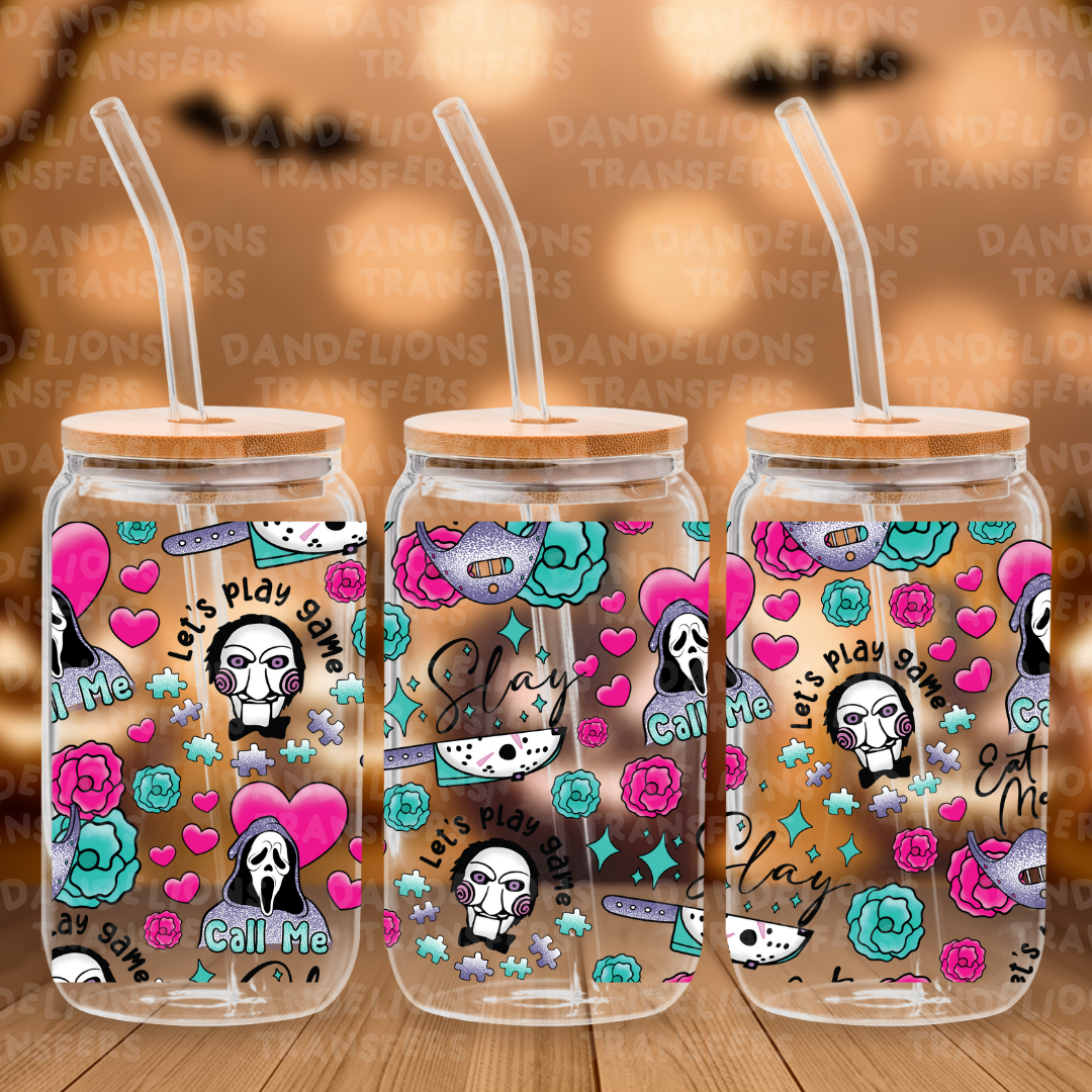 Halloween #014 UVDTF 16oz wrap