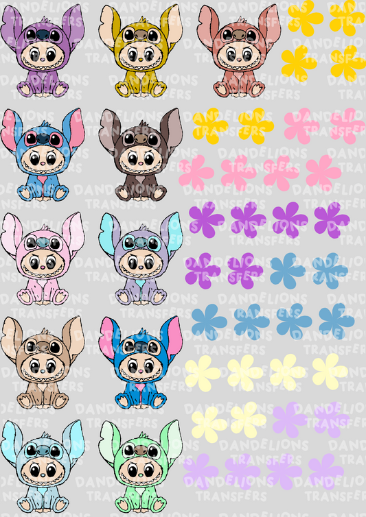 Premade sheet 19 A3 Uv Sheet