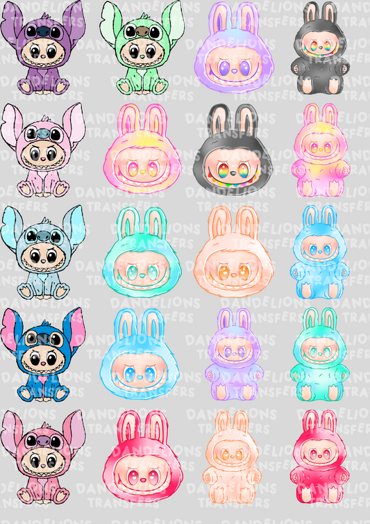 Premade sheet 18 A3 Uv Sheet