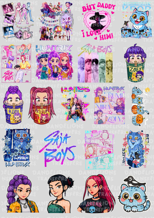 Premade sheet 23 A3 Uv Sheet