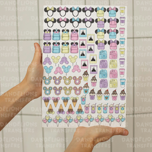 Premade sheet 2 A3 Uv Sheet