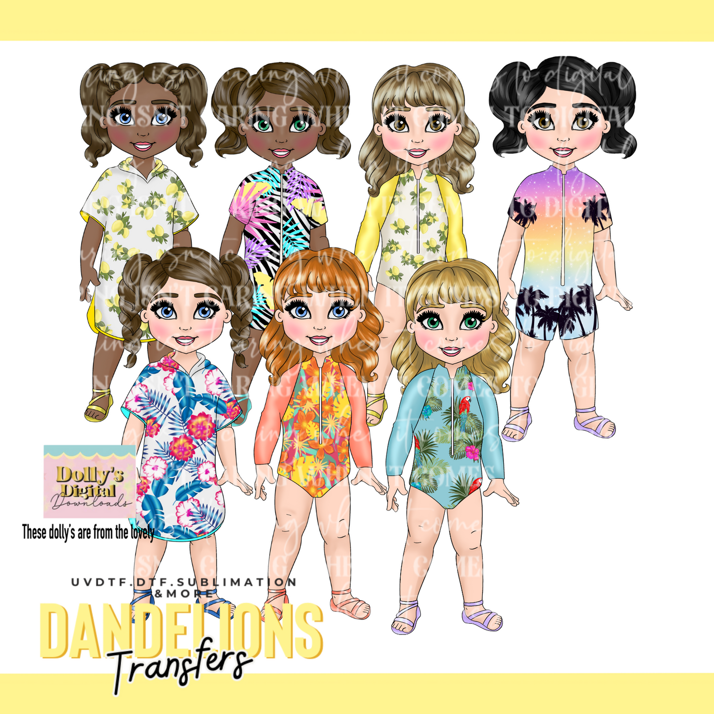 Toddler Beach Girls