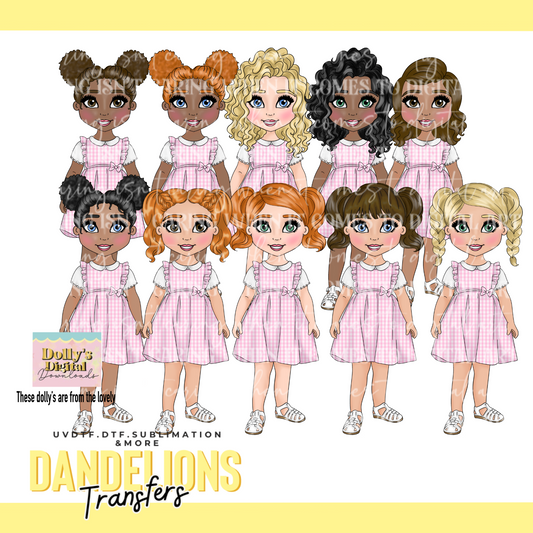 Pink Gingham Toddler