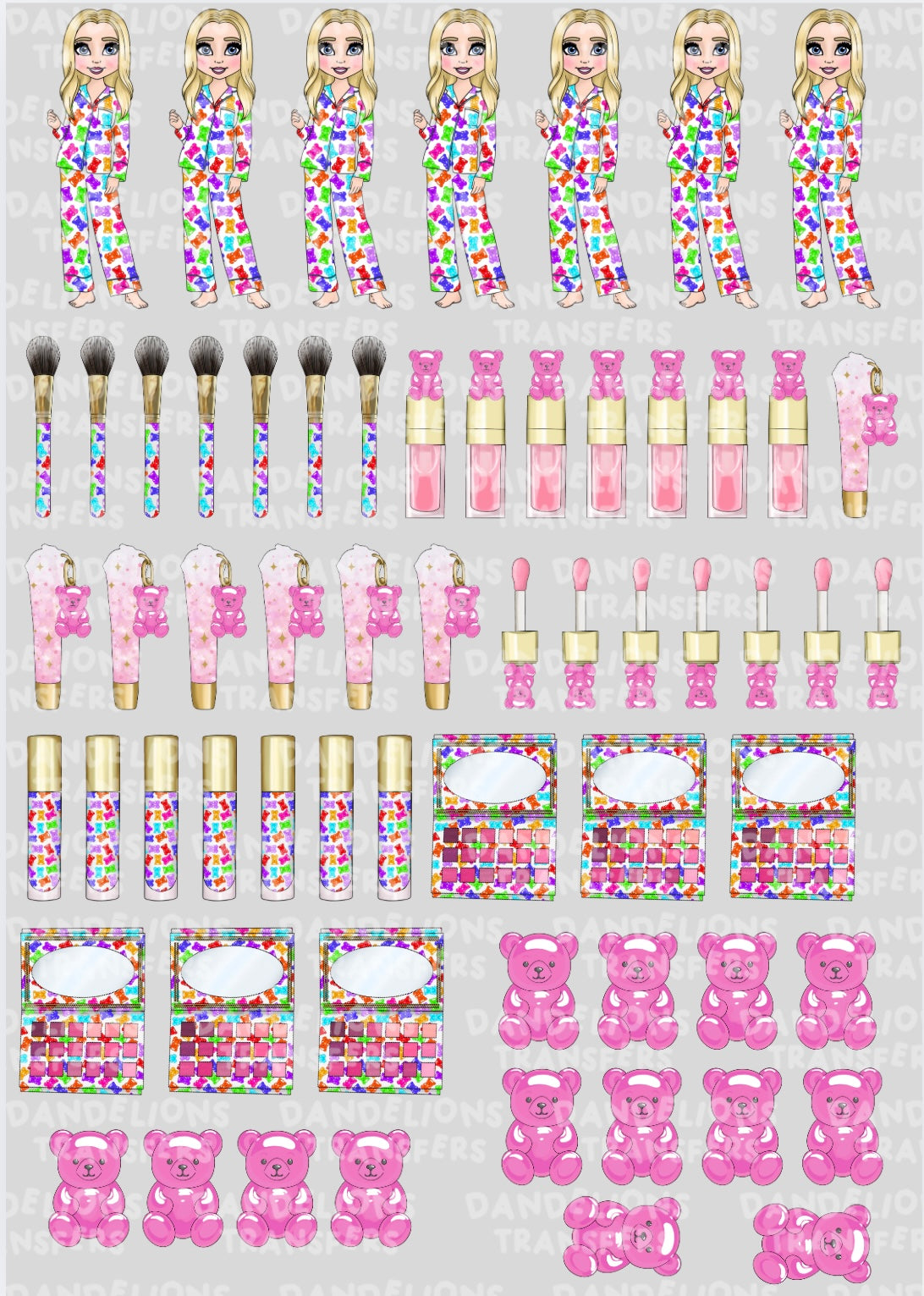 Premade sheet 5 A3 Uv Sheet
