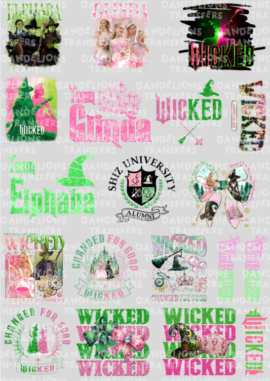 Premade sheet 7 A3 Uv Sheet
