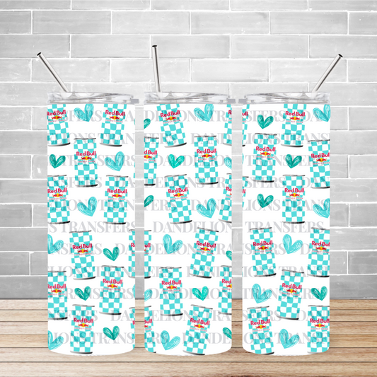 Turquoise RB 20oz Tumbler Wrap Digital Download