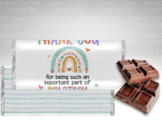 My Story  Chocolate Wrapper
