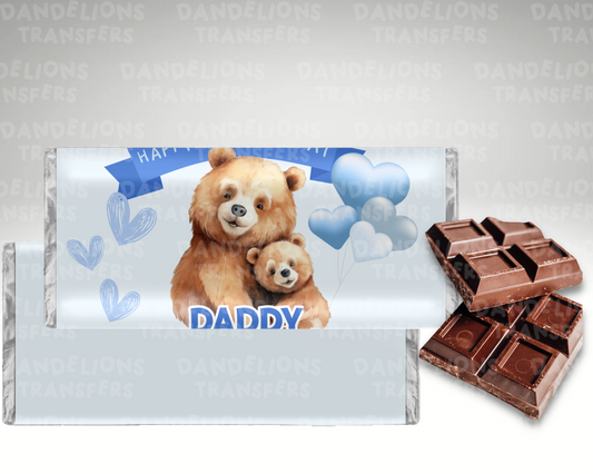 Bears garden Chocolate Wrapper