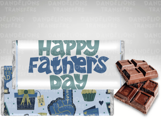 Best dad Chocolate Wrapper