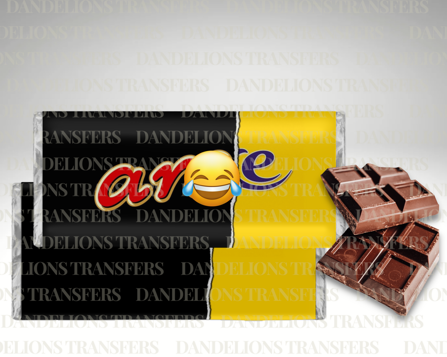 Naughty Swear Chocolate Wrapper