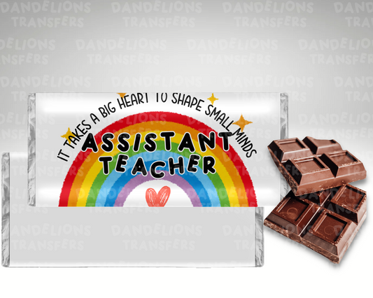 Rainbow Chocolate Wrapper
