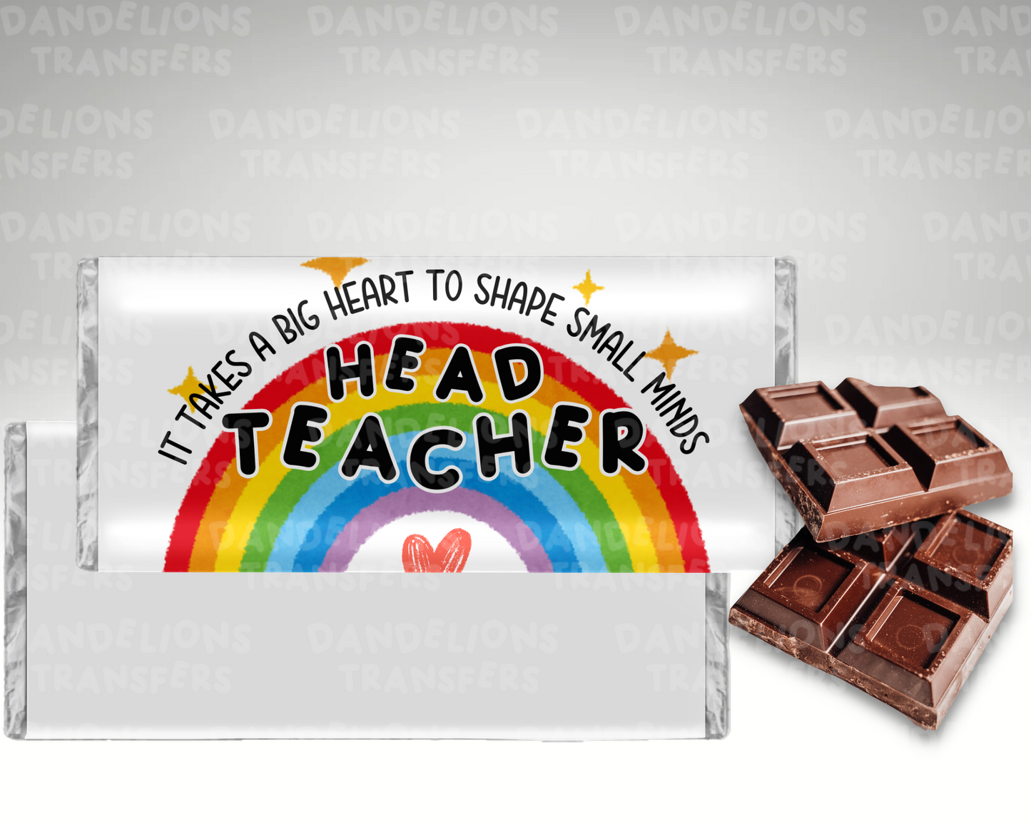 Rainbow Chocolate Wrapper