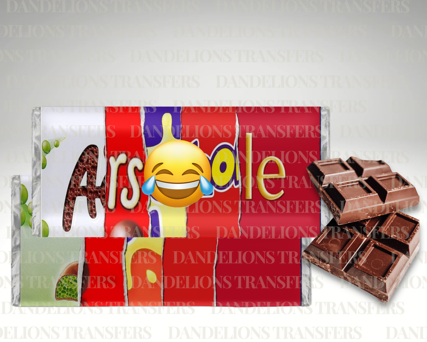 Naughty Swear Chocolate Wrapper