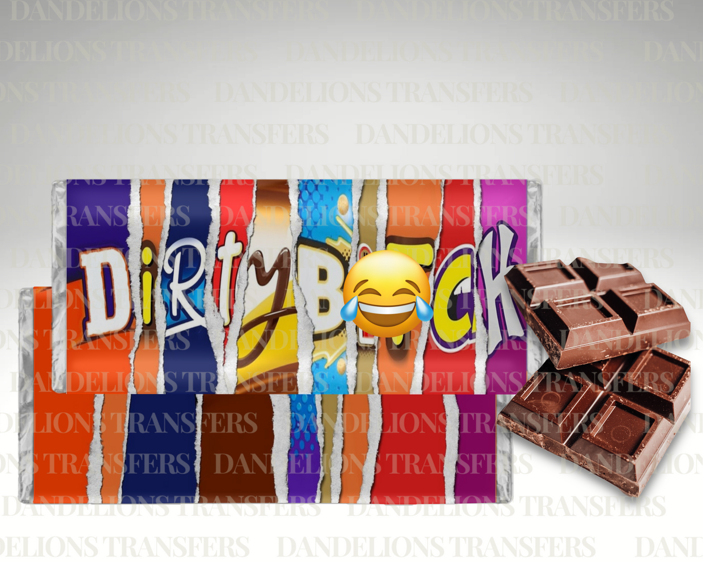 Naughty Swear Chocolate Wrapper