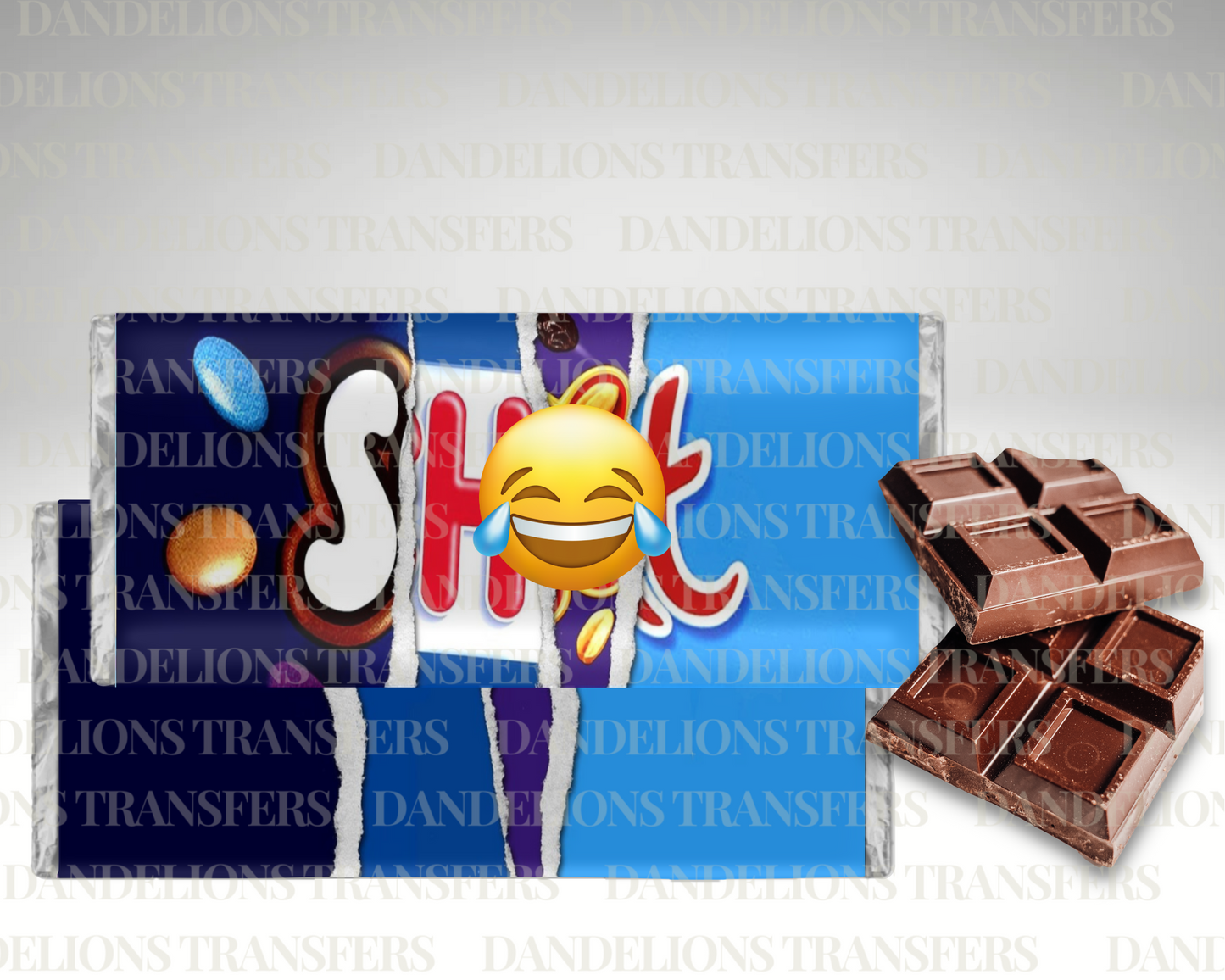 Naughty Swear Chocolate Wrapper