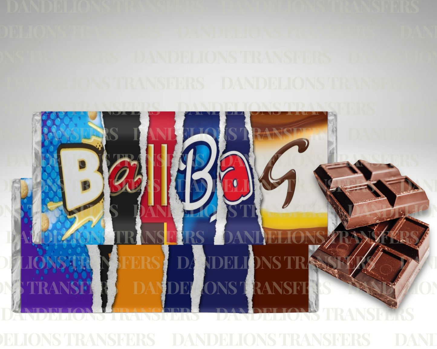 Naughty Swear Chocolate Wrapper