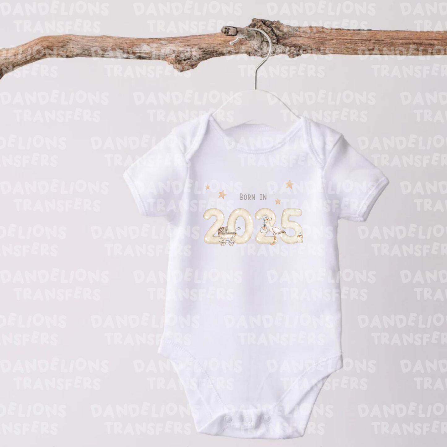 Stork born in 2025 beige