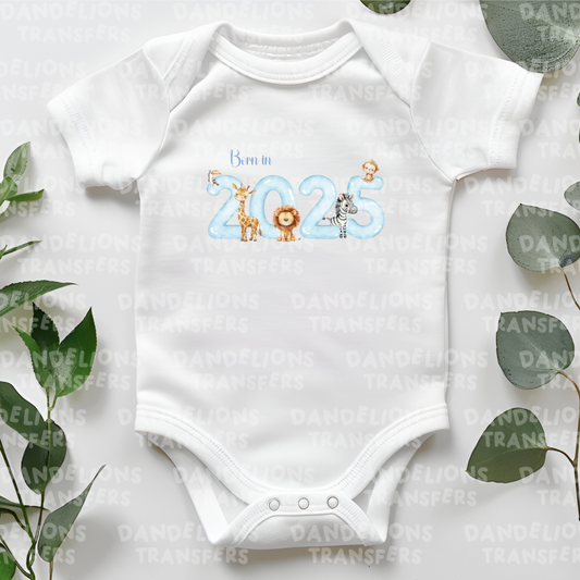 Zoo born in 2025 blue