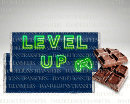 Level Up Chocolate Wrapper