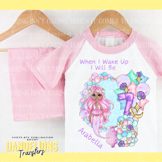 When I Wake Up Mermaid Doll